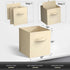 Sorbus 13 Inch Storage Bins - 8 Sturdy Collapsible Fabric Baskets with Handle for Organizing Clothes, Toys, Books