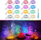 SunKite 8 Colors LED Fairy String Lights, Battery Operated 16 Pack, 20 LED 6.6 Ft Silver Copper Wire