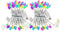 Easter String Lights, Multi Color Pastel Christmas Lights with White Wire, 2