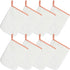 PHOGARY 8 Pack Microfiber Wash Mitts for Face Body, Super Soft Absorbent Coral