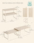 Set 2 Counter UKCS025L01 SONGMICS Cabinet Organizer Shelf, of Kitchen Shelves, Kitchen Storage, Spice Rack, Stackable