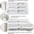 OCPO KITCHEN 6-Cavity Eclair Silicone Mold for Baking Mousse Cake, French Dessert, Pastry, Chocolate, Ice Cream