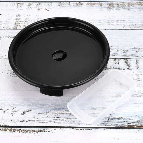 Skelang 8.5 Inches, 44 Lbs, Pack 2 Plant Pot Saucer Plant Stand with Water Catcher, Flower Pot Drip Tray, Load Capacity