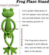 YVPSI 6pcs Frog Plant Stand Holder Support Frog Plant Holder Plant Propagation Buddy Climbing Fixture Clips Garden