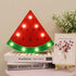 GUOCHENG Watermelon Marquee Light Decor Light LED Night Light Battery Operated Night Table Lamps for Nursery Children