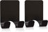 VIS'V Shower Wall Razor Holder - Metal Adhesive Hooks for His and Hers, Waterproof, 2 Pcs