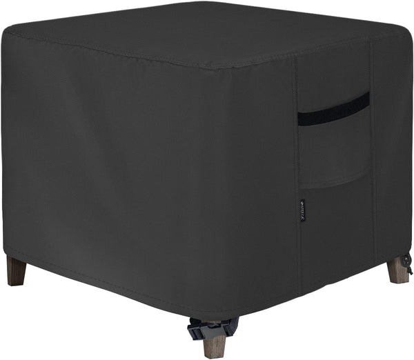 Patio Ottoman Cover, Waterproof Outdoor Square Furniture Cover for Side & End