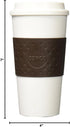 Copco Plastic Acadia Travel Mug - 16-Ounce, Brown