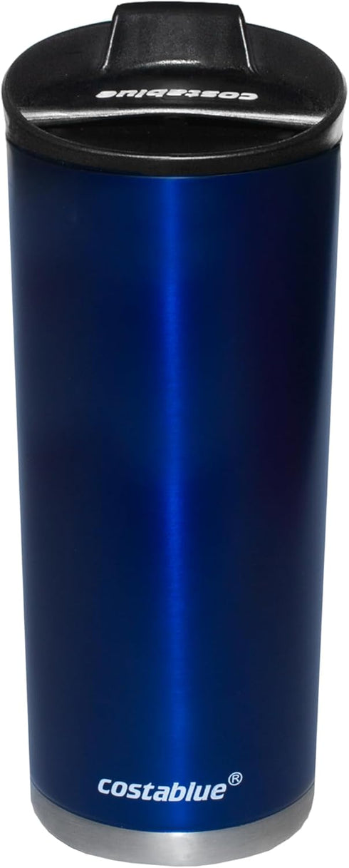Travel Coffee Mug, 16 Oz. Stainless Steel Insulated Tumbler, Leak Proof Double Wall Travel Coffee Cup for Hot & Cold