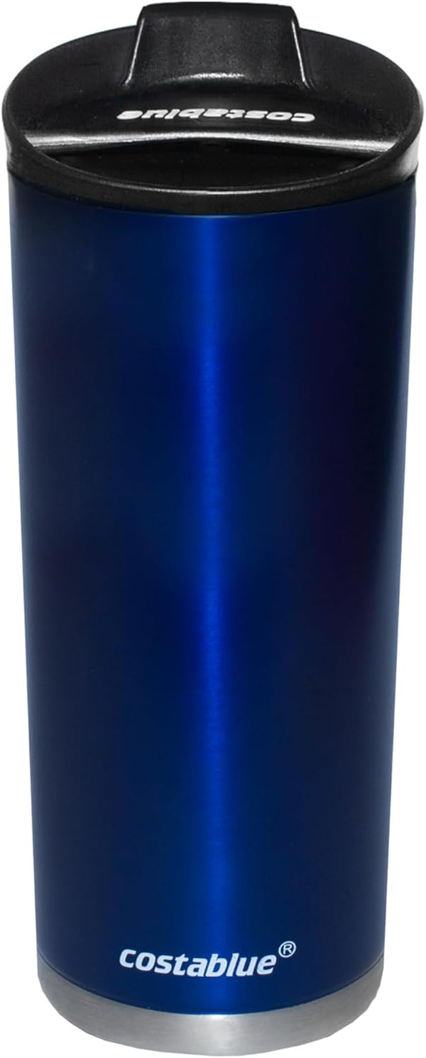 Travel Coffee Mug, 16 Oz. Stainless Steel Insulated Tumbler, Leak Proof Double Wall Travel Coffee Cup for Hot & Cold