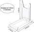 WANDIC Acrylic Plate Stands, 10 Pcs Mini Clear Plastic Display Holders Adjustable Picture Plate Easels Stands to Display Flat Plates, Photos, Place Cards