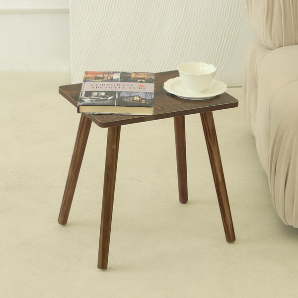 AWASEN Side Table, Small Wood End Table Living Room, Mini Bed Side