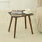 AWASEN Side Table, Small Wood End Table Living Room, Mini Bed Side