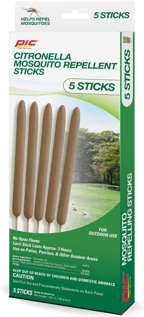 PIC CIT STK Citronella Sticks, Green