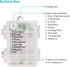 40FT 120 8 LED Rope Lights Battery Operated String Lights LEDs Modes Fairy Lights with Remote Timer Outdoor Decoration