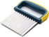 Crinkle Cutter Knife for Potatoes and Veggies, Stainless Steel Vegetable Cutter, Yellow Carrot Slicer