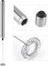 Mini Stirrer Electric Milk Frother Wand, Stainless Steel Handheld Battery Operated Coffee Spoon for Kitchen