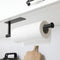 SUS304 Steel(1, theaoo Paper Towel Holder - Under Cabinet Paper Towel Holder for Kitchen, Adhesive Paper Towel Roll