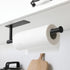 SUS304 Steel(1, theaoo Paper Towel Holder - Under Cabinet Paper Towel Holder for Kitchen, Adhesive Paper Towel Roll