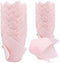 200 Pieces Pink Tulip Cupcake Muffin Liners, Greaseproof Paper Baking Cups for Birthday, Wedding, Party, Catering