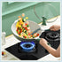 Silicone Fish Spatula Turner, Wide Slotted Pancake Spatula for Nonstick Cookware, Heat-Resistant to 600°F (Green)