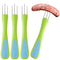 ziHenryDa 4 pcs Sausage Pricker Tool3 sharp prongs sausage pricker for Sausage Casings