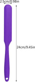 4pcs Silicone Spatula Set Heat Resistant Cake Cream Butter Spatulas Mixing Batter Scraper Non-Stick Flexible Baking Cooking Tool 4 Colors (mix color-2) by SUMERSHA
