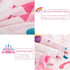 4 Set Set Set PERFEMET Pcs Twin Bedding for Girls Pink Castle Kids Bed in A Bag Comforter Ultra Soft Reversible Fairy