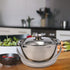 Stainless Steel Cooking Bowl Pasta Pan with Lids, Italian Pasta Cooking Pot, Egg Mixing Bowls, Sauce Pot with Lid,