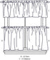 CHF Industries Wines Kitchen Curtain Set, 36-inch Length