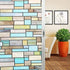 Niviy Privacy Window Film, Non-Adhesive Removable Static Cling Glass Film for Home Kitchen Office