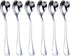 Mini Coffee Spoons Set of 6, Demitasse Spoons, Heart Shaped 4.9-inch 18/10 Stainless Steel Espresso Spoons