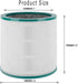 TP01 360 TP01 TP02 TP03 AM11 BP01 2 Pack Ture HEPA Glass Filter Replacement for Dyson Tower Air Purifier Pure Cool Link
