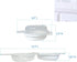 Trenton Gifts Microwave Egg Cooker/Poacher - Easy Scrambled Omelet Maker & Breakfast Cookware - Quick and Convenient