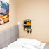 SuoXing Bedside Shelf Wall Mount and Wall Nightstand for Bedroom,Rv,Dorm Room,Bedside Wall Organizer for Phone