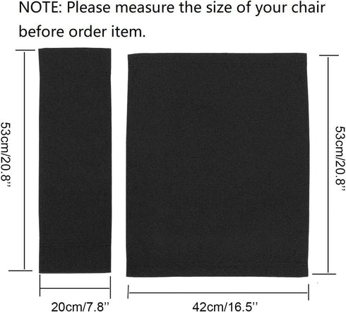 Counting 2 Set 20cm 52cm 52cm 42cm STAY GENT Mars Replacement Cover Canvas for Directors Chair, X + X