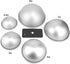 5 Inch Dome Cake Pan, 2 PCS Half Ball Cake Mold, Aluminum Alloy Hemisphere Cake Molds for Kids DIY