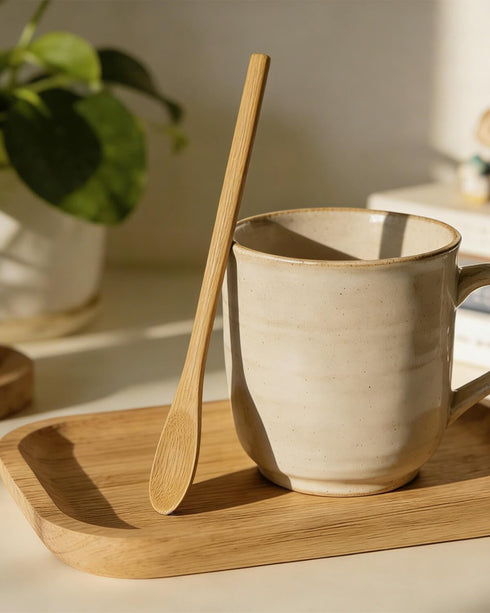 8Pcs Wooden Honey Dipper Sticks and Spoon - Wooden Spoon for Honey Sticks Spreading & Scooping Used in Kitchens