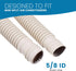 Senville 20 Ft Drain Hose Line for Mini Split Air Conditioner Ductless Heat Pump