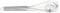 Fox Run Metallic Basket Cage Whisk, 2.75 x 2.75 x 12.5 inches