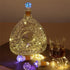 2PCS Uonlytech Wine Bottle Cork Lights with String Lights, USB Rechargeable Bottle Lights Flash Diamond Light Fairy