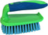 Dependable Industries Inc. Essentials Scrub Brush, Heavy Duty Rubber Grip for Bathroom and Carpet Cleaning, 2 Pack