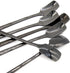 6 PCs Stainless Steel Mixing Spoon, Black Finish, 6-1/32 Inch Stirrer Spoon for Coffee, Ice Tea
