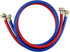 6FT Rubber Washing Machine Hoses, Universal Burst Proof Water Supply Lines for Hot and Cold Water (2 Packs)