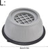 Washing Machine Cushion, 4pcs Shockproof Noise Cancelling Pad to Prevent Slip for Washer, Dryer (Large Diameter 9CM)