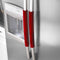 OUGAR8 Refrigerator Door Handle Covers, Red, Keep Kitchen Appliances Clean from Smudges & Stains