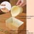 Paper Bread Loaf Pan 6In, 25PCS Disposable Bakery Boxes, Natural Recyclable Toast Take Out Boxes for Microwave Oven