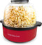 Nostalgia Classic Electric Stirring Popcorn Maker, Makes 24 Cups, Red, Quick Heat Technology for Kettle Corn and