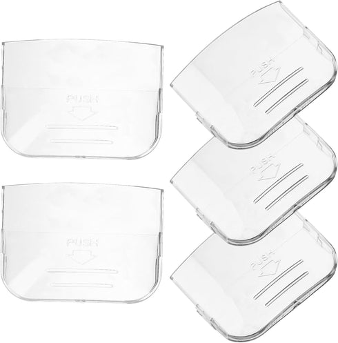 5pcs Clear Drinking Glasses, Plastic Rice Cooker Water Box, Transparency Condensation Collector Accessories