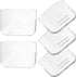 5pcs Clear Drinking Glasses, Plastic Rice Cooker Water Box, Transparency Condensation Collector Accessories